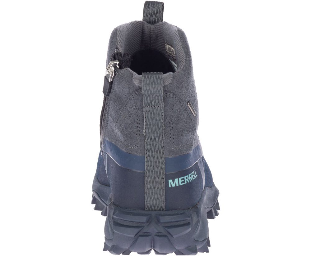 Botas Senhora - Merrell Thermo Snowdrift Zip Mid Shell - Cinzentas - WBN129706